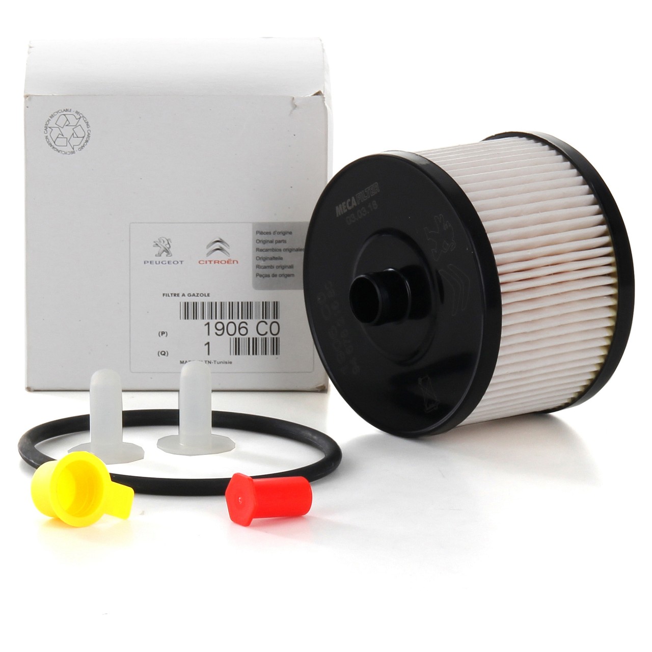 MAZOT FILTRE ELEMANI DW10BTED 307 407 EXPERT III C3 C5 JUMPY