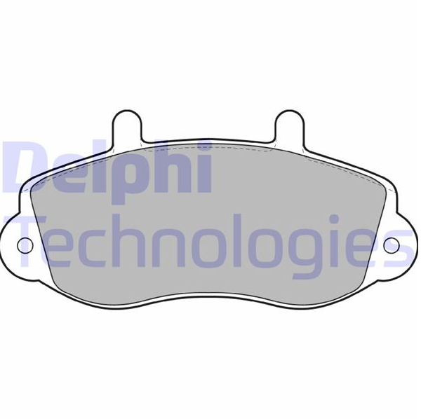 Delphi Fren Balatası Ön (139 mm) (Opel Movano / Renault Master)