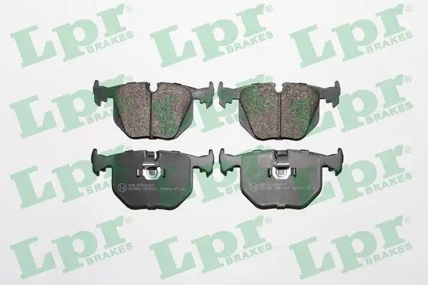 LPR BMW X5 3.0i ve Skoda Octavia 1.9 Tdi Arka Fren Balatası 123 mm