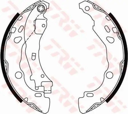 TRW Citroen C3 1.4 Hdi ve 1.6 Hdi Arka Fren Balatası 203×39 mm