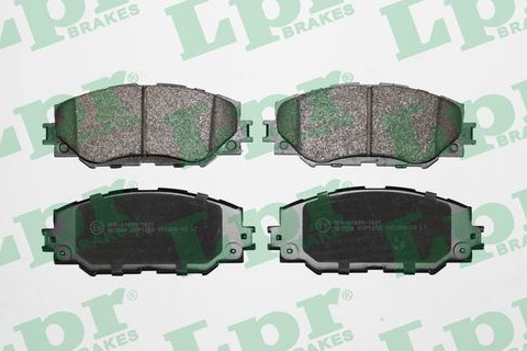 Lpr Fren Balatası Ön (139 mm) (Toyota Auris 2007, Corolla 2006)