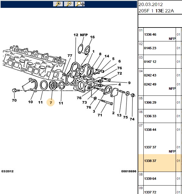 Termostat Tüm Modeller XU Motor