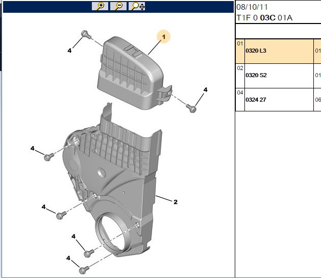 Triger Kapak Üst (Renault 206, 206, 306, Bippert Partner, M59, Xsara, Xsara II, Nemo, Berlingo M59)