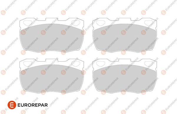 ERP Ön Fren Balatası (126.7 mm) (Land Rover Defender 110 90-)