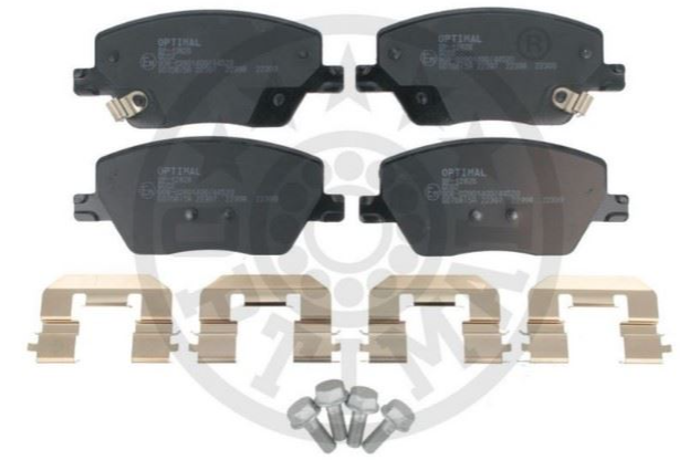Optimal Ön Fren Balatası 133 mm (Fiat Egea)