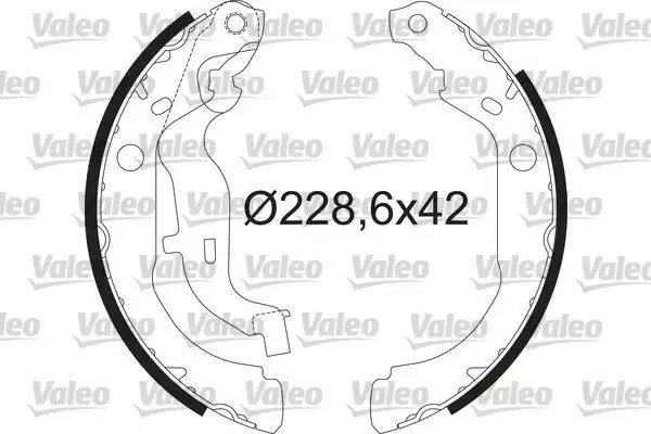 VALEO Dacia Duster 1.5 dCi, 1.3, 1.6 Arka Fren Balatası 229 mm