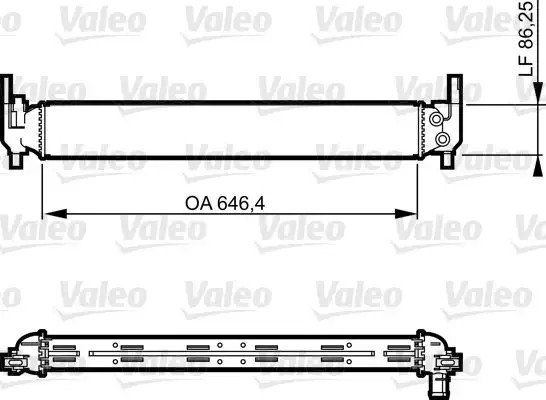 VALEO Volkswagen New Polo 1.2/1.4 Radyatör 6R0145805E/H