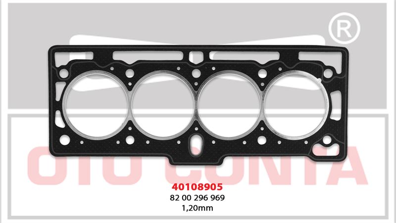 Silindir Kapak Contası Saclı Klingrit (1.20 mm) (Dacia Logan 1.4, 1.6)