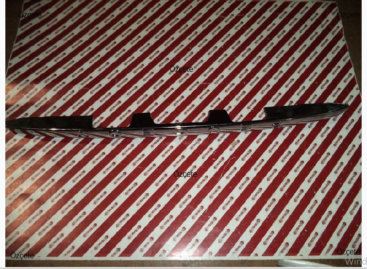 Bitapart Arka Bagaj Çitasi Kromajlı Peugeot 206
