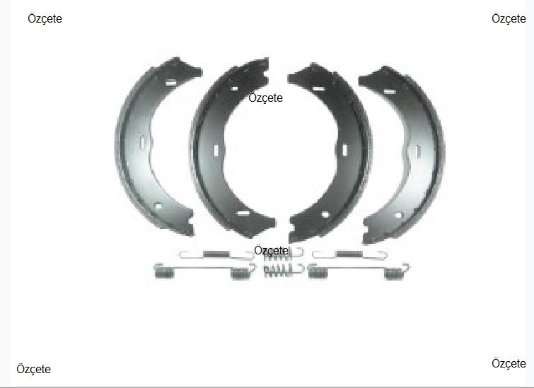 EL FREN BALATASI (186X20 MM) MERCEDES V-CLASS W447 14- VIANO 03- VITO W639 03-  W447 14-