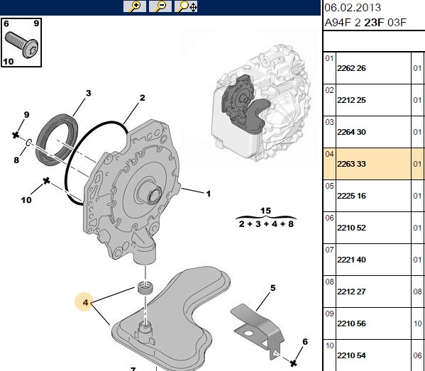 OTOMATIK SANZUMAN YAG HAZNESI ORJINAL PEUGEOT CITROEN AL4 SANZIMAN TUM SERI