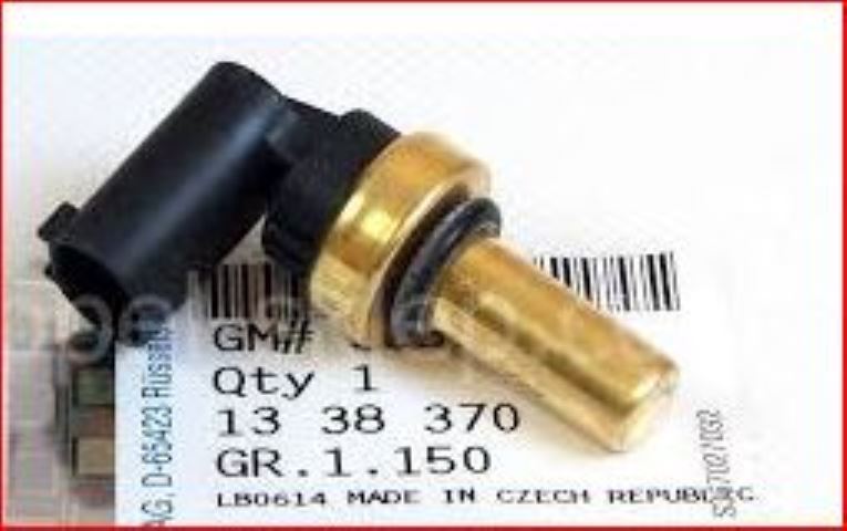 MOTOR SICAKLIK SENSÖRÜ HARARET MÜ?ÜRÜ (ORJINAL GM ) INSIGNIA  ASTRA-J CRUZE ASTRA-H   A16XER A16LET     1338370