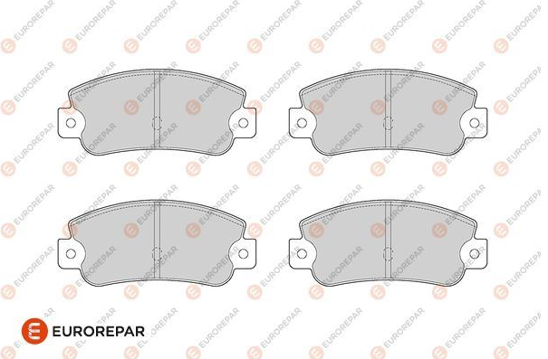Eurorepar Arka Fren Balatası (109 mm) (Fiat Argenta 2000.2500TD Croma)