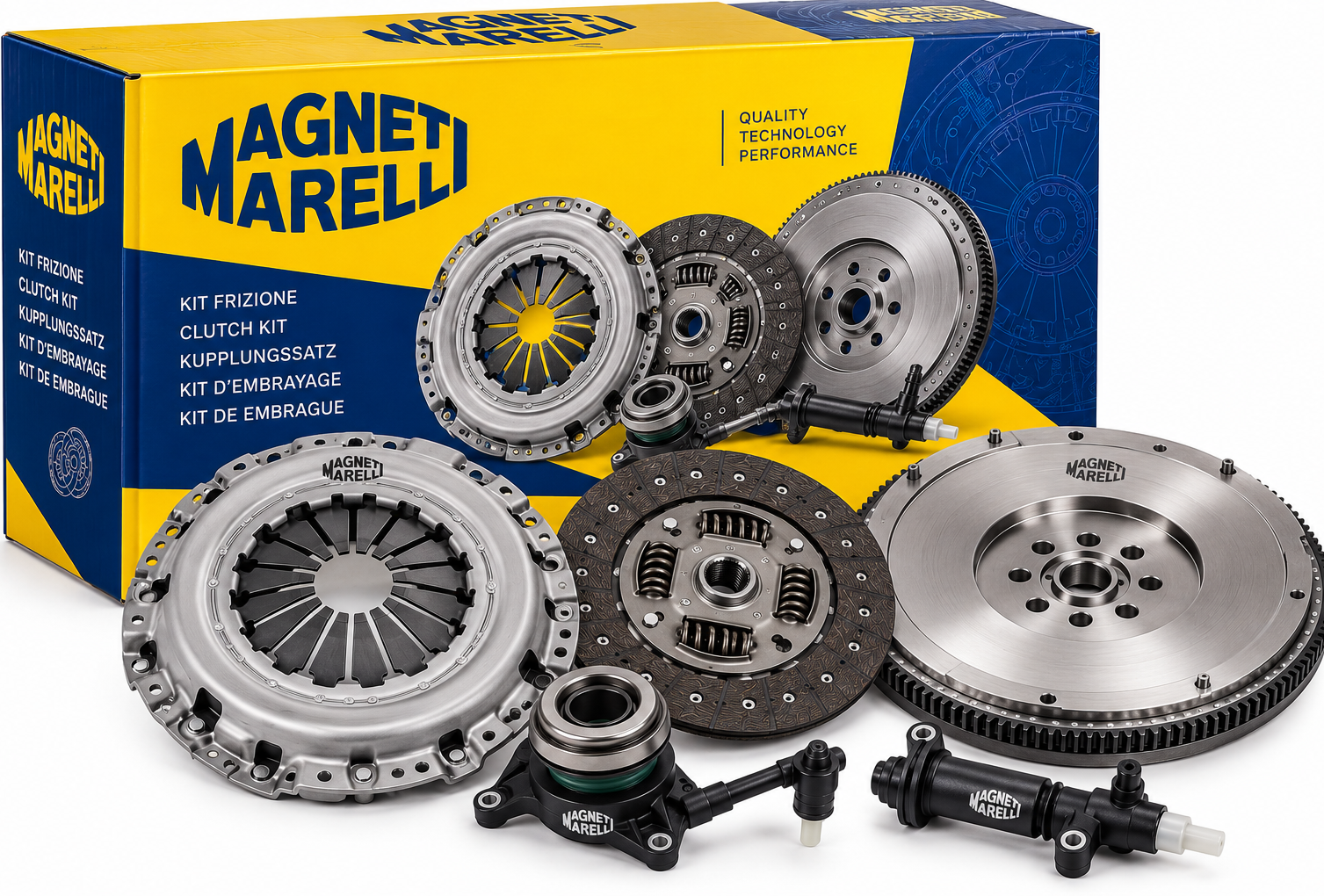 MAGNETI MARELLI Hava Debriyaj Seti Focus 1.6 207 C4
