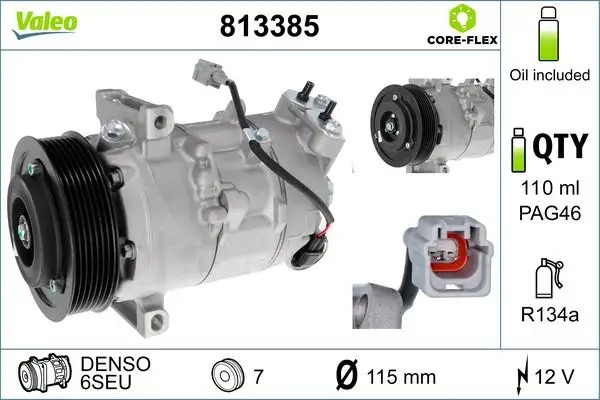 VALEO Renault Megane 1.4 Klima Kompresörü