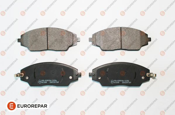 Fren Balatası Ön (133,2 mm) (Chevrolet Aveo Kalos T200 T250 T255 Proton Savvy)