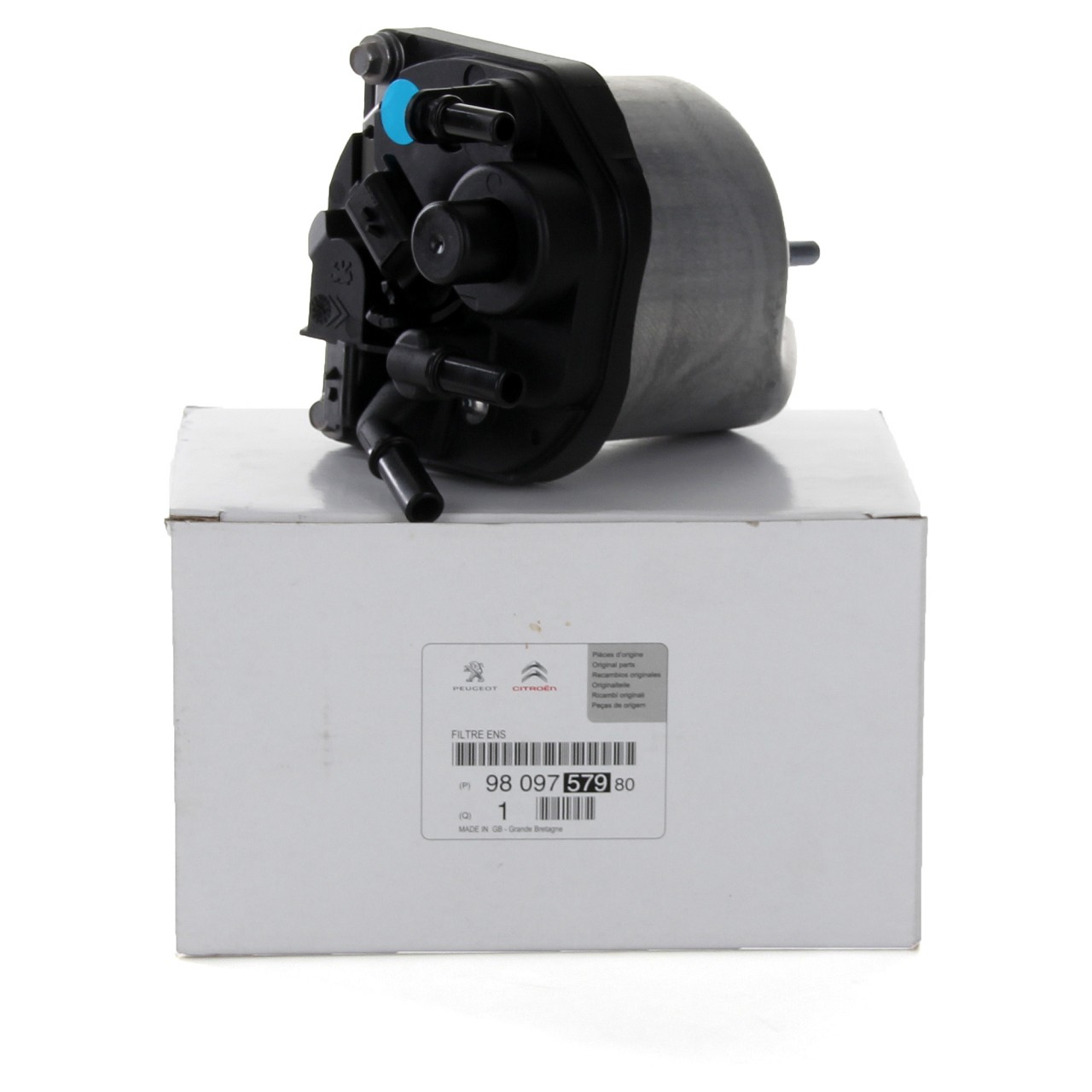 Yakıt Filtresi Kutusu (Komple) (Peugeot P2008, P206+, P207, P208, P301, P308, P4008, P5008, Expert III, Partner, Tepee, Rifter, Citroen Berlingo, C3, C4, C5, Jumpy III 1.6HDI DV6DTED DV6C)
