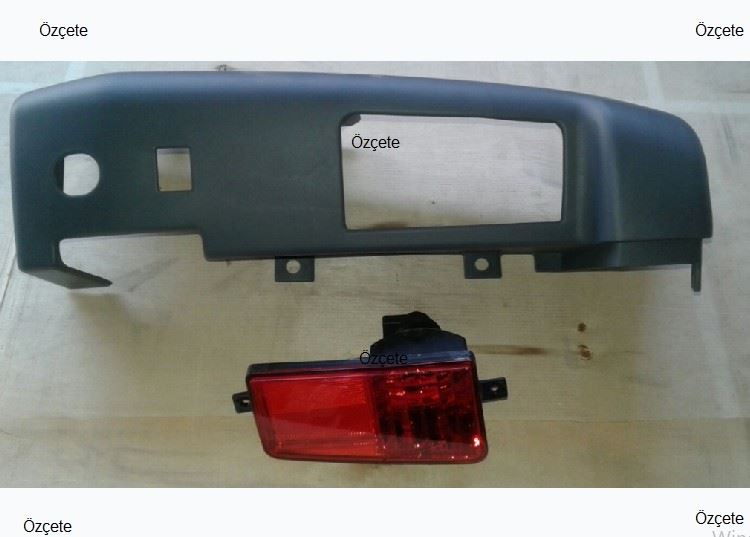 Bitapart Arka Tampon Kosesi Sol Boxer III Reflektörlü