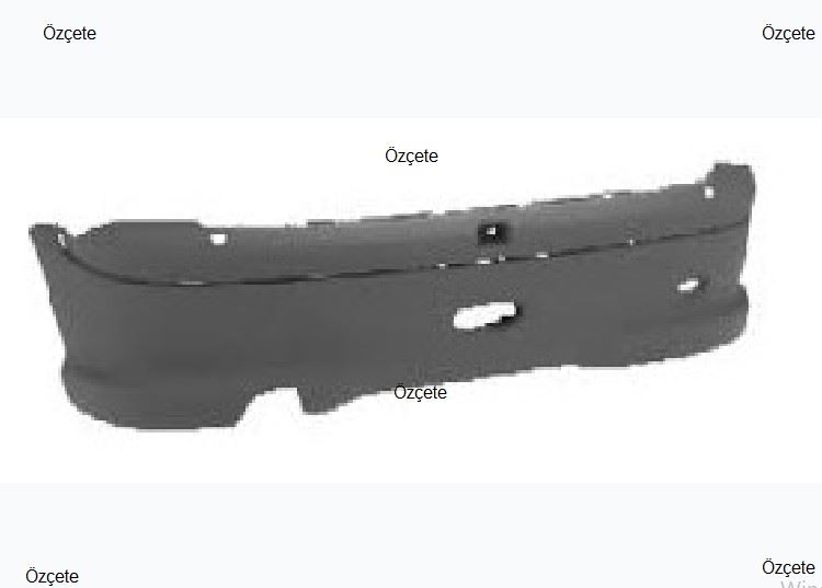 BİTAPART Arka Tampon 206 / YM XS - GTI