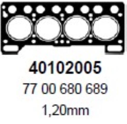 Silindir Kapak Contası (1.20 mm) (Renault R9, R12)