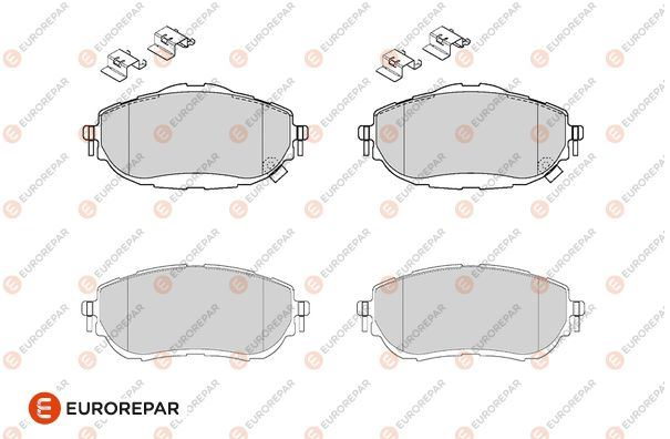 Eurorepar ERP Fren Balatası Ön Kablosuz (134 mm) (Toyota Corolla Auris)