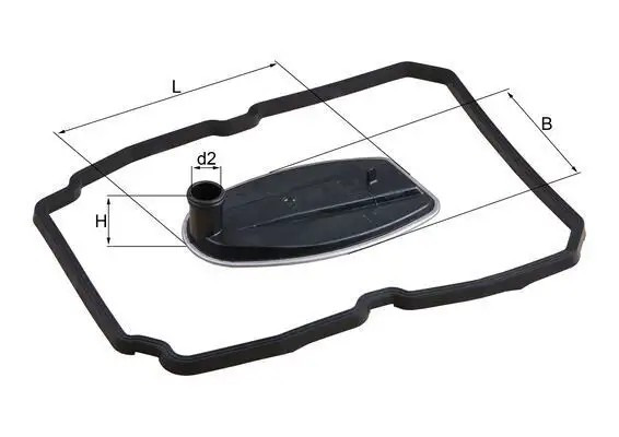 MAHLE Mercedes Sprinter W163, W211, W210 W203 Şanzıman Filtresi 112 mm