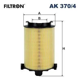 FILTRON Volkswagen Golf 6, Jetta 4 ve Seat Leon Hava Filtresi 136×68×221 mm