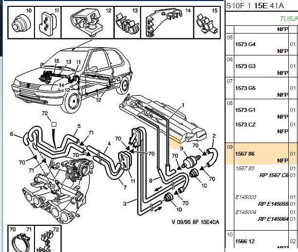 Yakıt Filtresi (OEM:1567.28, 6N0201511, 4435144, 818513)