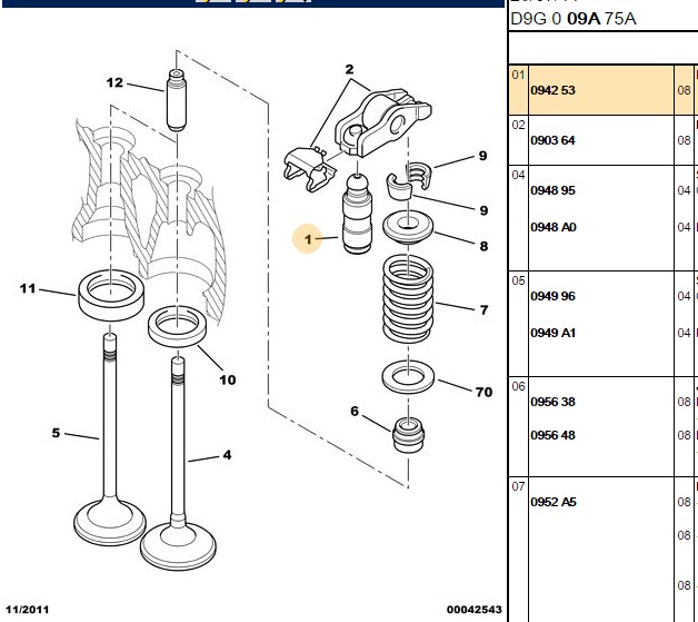 SUBAP ITICI (16V) FIAT 13 MULTİJET OPEL ASTRA H CORSA C CORSA D ASTRA J 13 CDTI PEUGEOT 206 307 16 HDI Z13DT A13DTE DW4 DW6 DW10 (16 ADET)