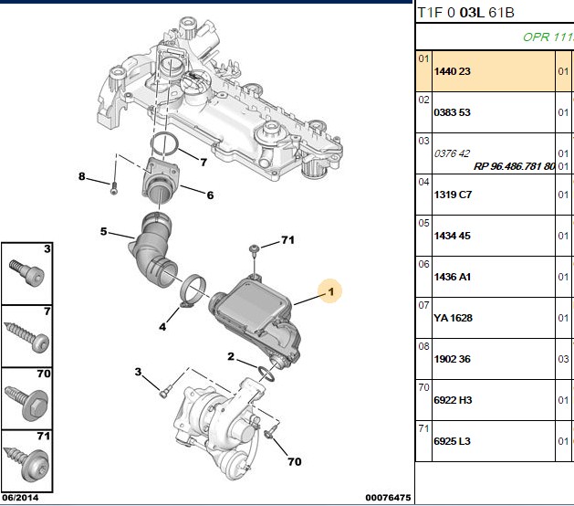 Turbo Hava Ara Kutusu (Renault 206, 207, 307)