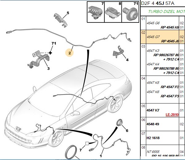 SNR ABS Sensörü Arka Peugeot P407 Citroën C5 III C6