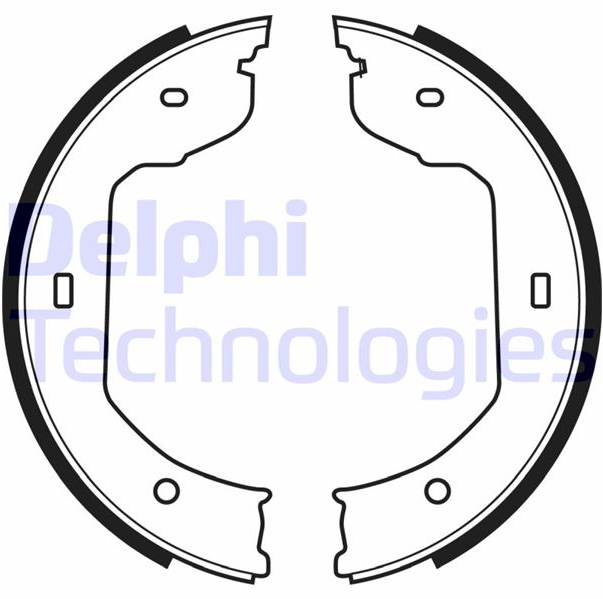 Delphi Pabuçlu Balata (185x30 mm) (BMW E46 Coupe, Touareg 00-)