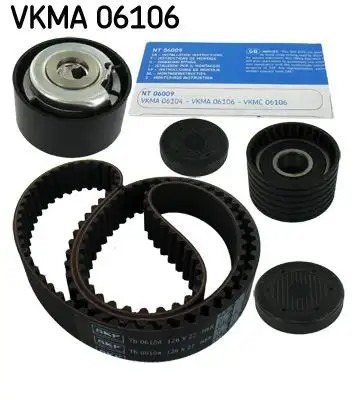 SKF Renault Megane ve Laguna 2.0 F4R784 F4R786 F4R787 F4R811 Eksantrik Gergi Kiti 126 Diş 27 mm