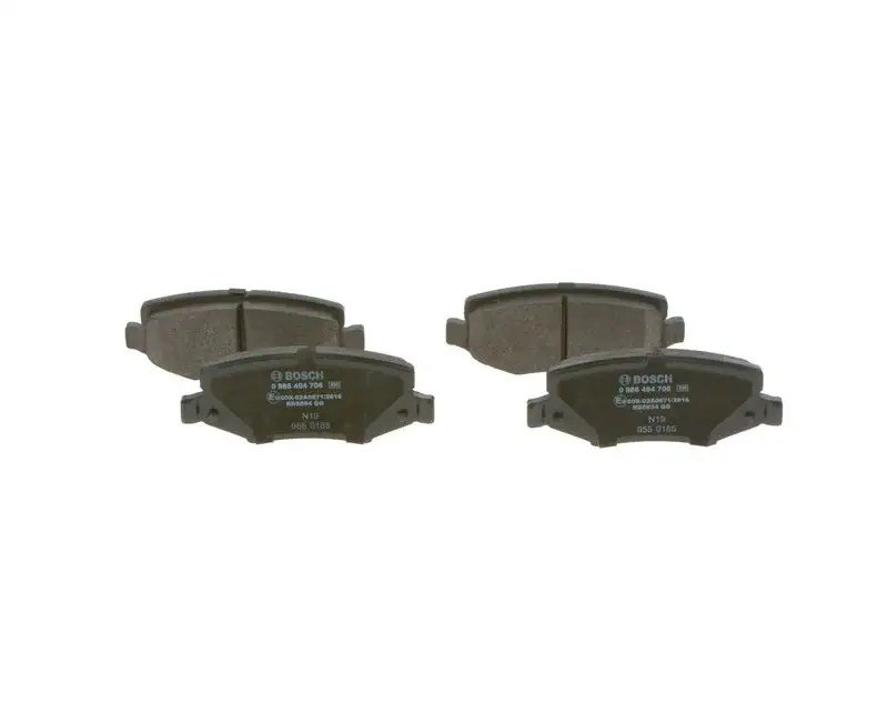 BOSCH Jeep Cherokee ve Dodge Nitro 2.8 Arka Fren Balatası 116,7 mm