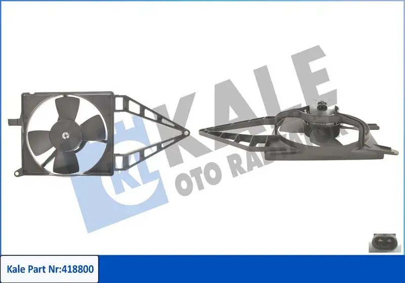 KALE Opel Astra F, Vectra A ve Corsa B Fan Motoru 280 mm 200/60 W