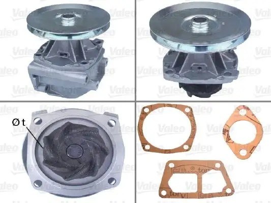 VALEO Fiat Tipo, Tempra ve Uno Kapaklı Su Pompa