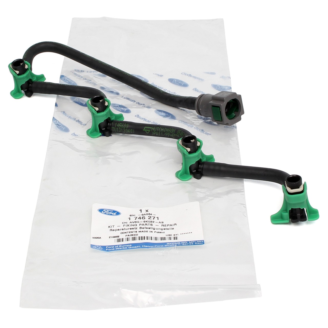ENJEKTOR GERI DONUS BORUSU C30 S40 II S60 II 10-12