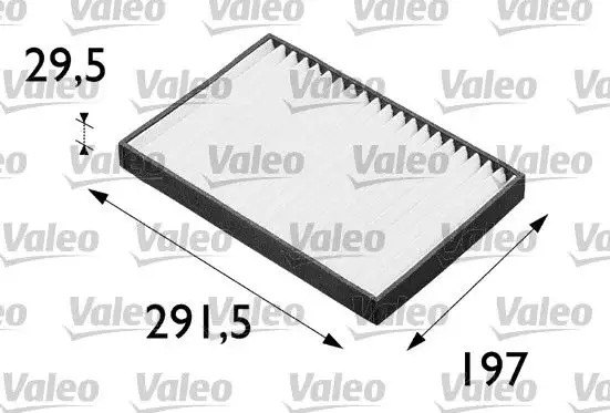 VALEO Opel Astra H/Zafira B Astra G F 1.4-1.6 Kabine Filtresi 295x200x30 mm