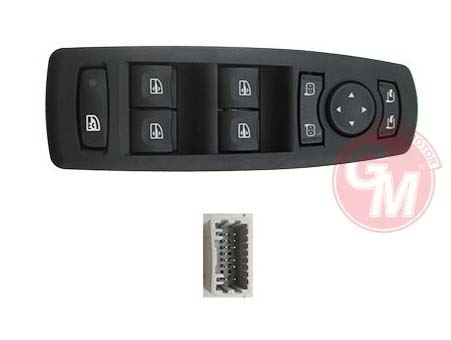CAM ACMA KAPAMA KUMANDA GRUBU KOMPLE RENAULT MEGANE III FLUENCE (KATLANIR AYNALI ARACLAR ICIN)