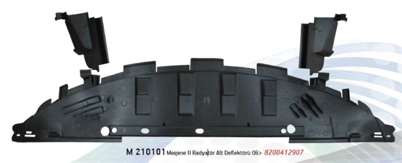 MARAL Radyatör Alt Deflektoru 09 Megane II