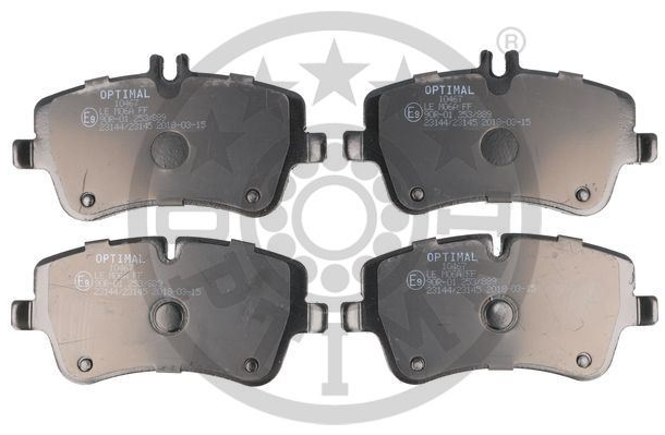 Fren Balatası Ön (131 mm) (W202, W203, CL203, C209)