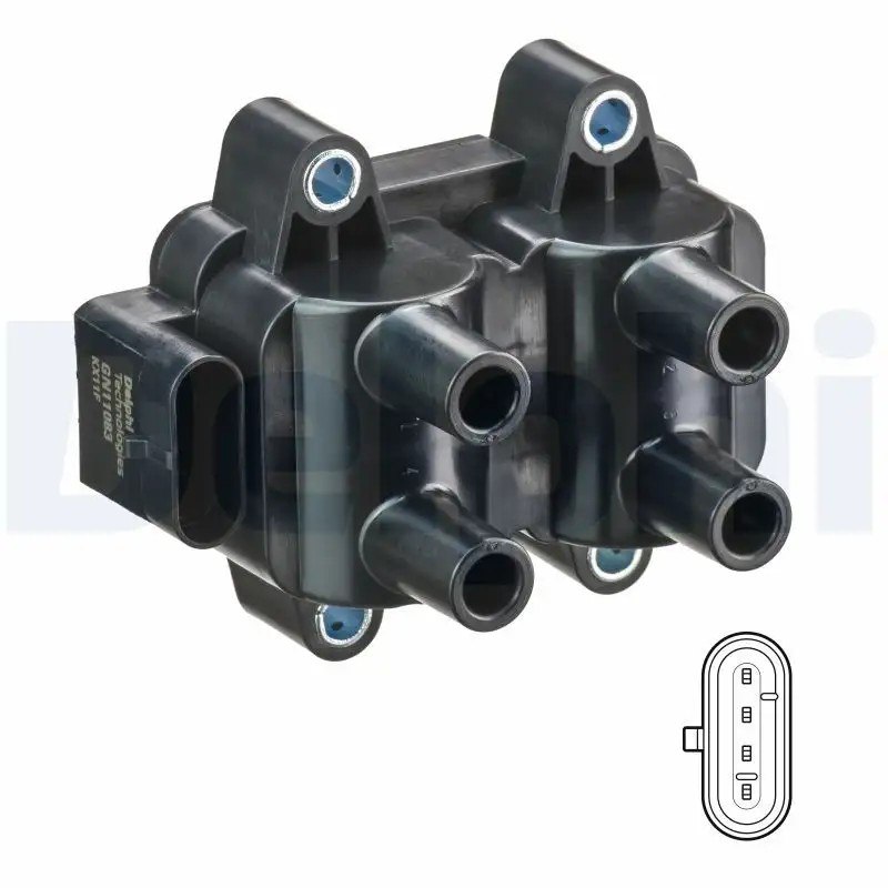 DELPHI Renault Clio, Sandero ve Logan 1.4 Ateşleme Bobini GN11083-12B1