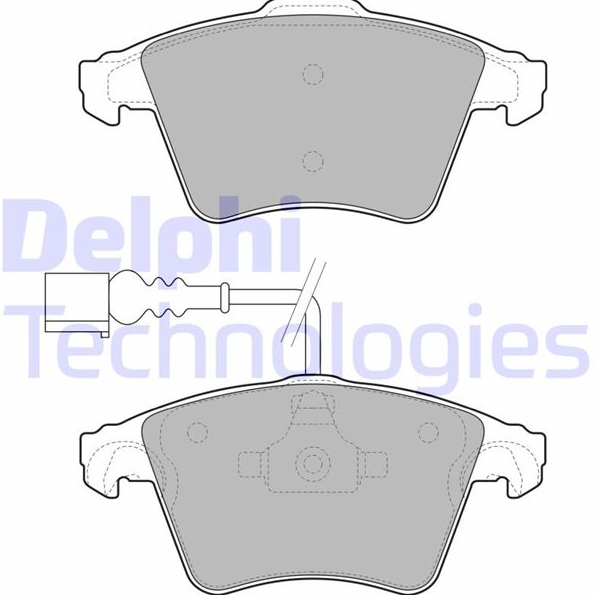 Delphi Ön Fren Balatası (VW Touareg)