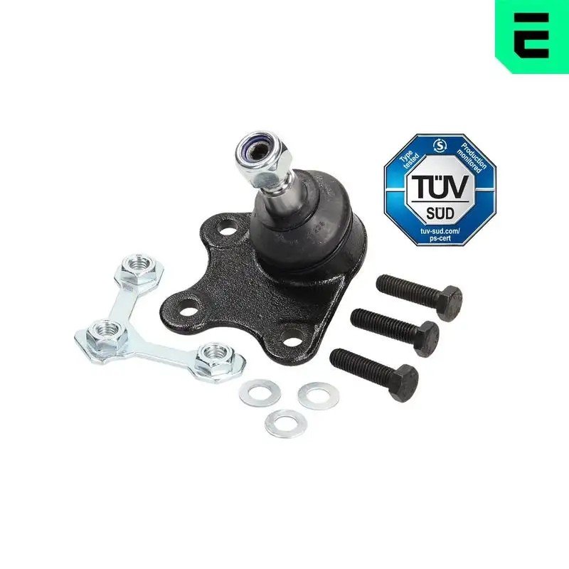 OPTIMAL Skoda Roomster ve Seat Ibiza Ön Aksın Sağı Alt Rotil 14,9 mm Koni