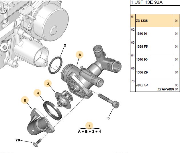 TERMOSTAT  KAPAGI  22 PUMA BOXER III  JUMPER III