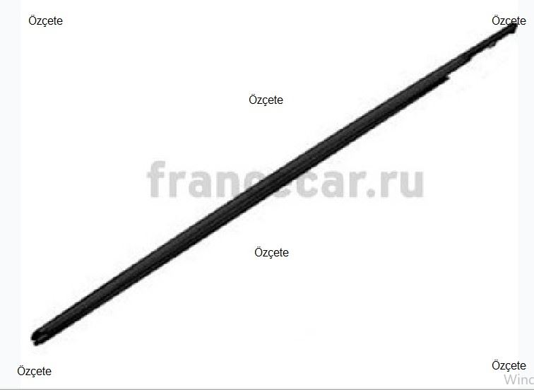 Bitapart Ön Cam Dış Fitili Sağ Orjinal Peugeot 301 Citroen C-Elysee
