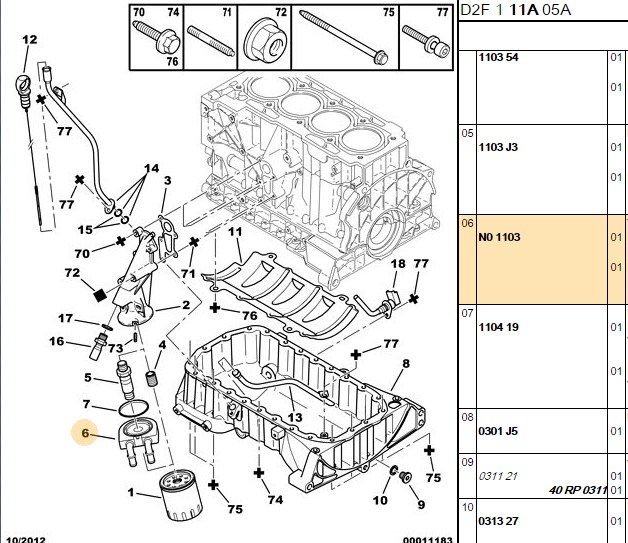 KALE Yağ Soğutucu Montaj Aparatlı (Peugeot P306, P307, P407, P206, P307CC, P307SW, P407 SW, Partner)