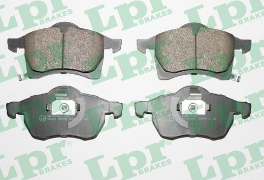 LPR Fren Balatası Ön (156 mm) (Opel Astra G, Zafira)