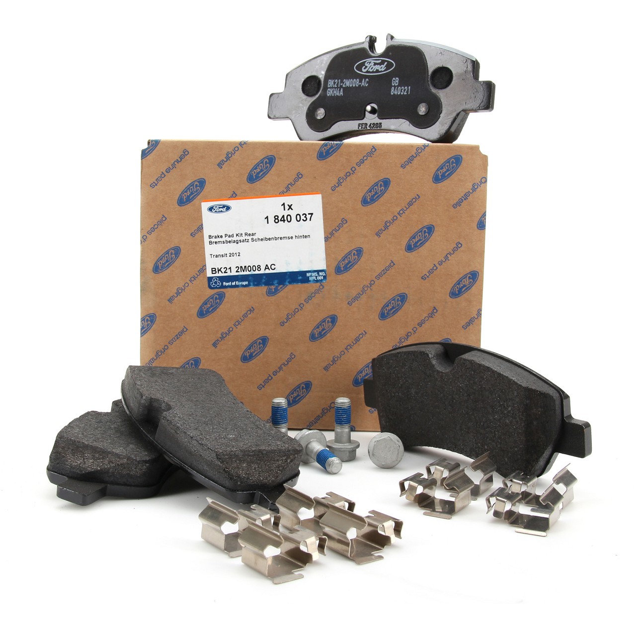 VALEO Fren Balatası Arka (136 mm) (Ford Transit Custom, Tourneo Connect)