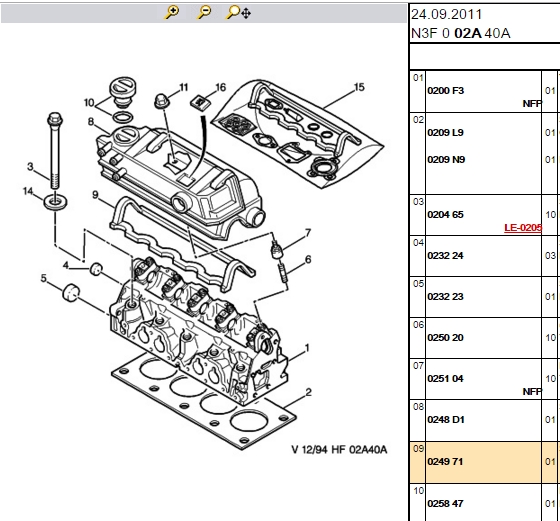 Subap Kapağı (Kulbütör) Conta (Xsara 306 ZX 1.8 I 98- LFZ)